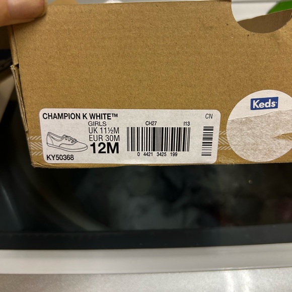 Brand new white Canvas Keds - Picture 3 of 3